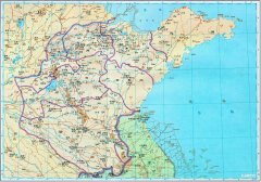 北朝魏 兖州、青州、齐州、徐州地图