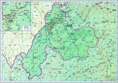 南朝齐 益州地图全图高清版