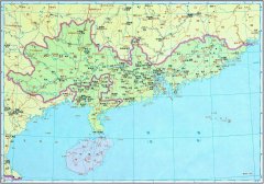 南朝齐 广州 越州地图全图