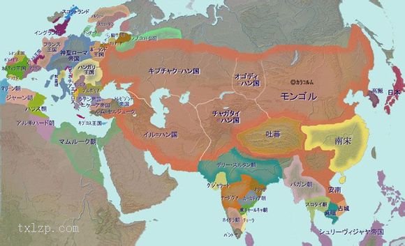 蒙古帝国扩张地图 日文版插图6