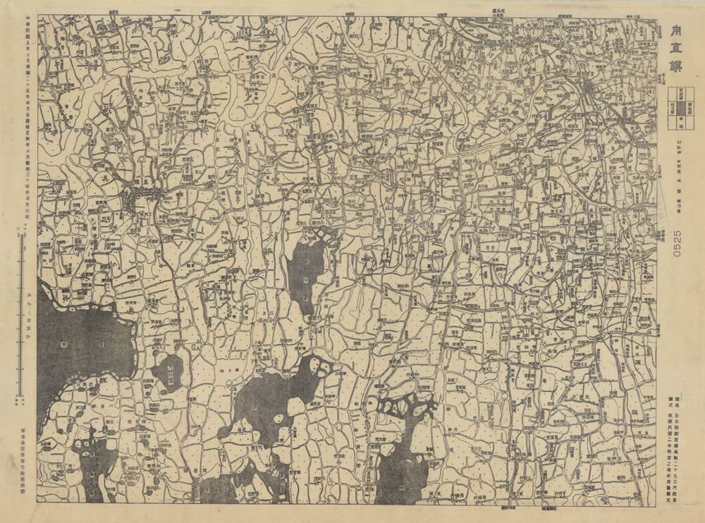 1945年苏州甪直镇地图插图