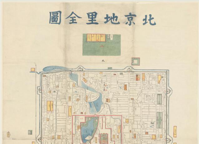 1805年北京地里全图 周培春作插图