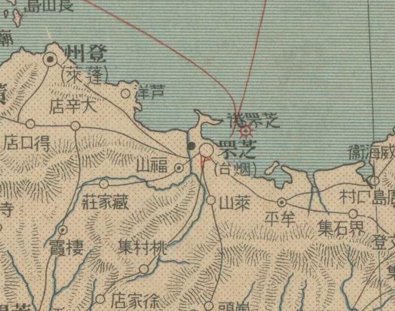 日本发行1928年支^那时局地图插图2