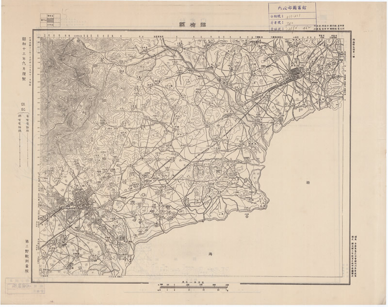 1936年河北临榆县地图（今秦皇岛市海港区）插图
