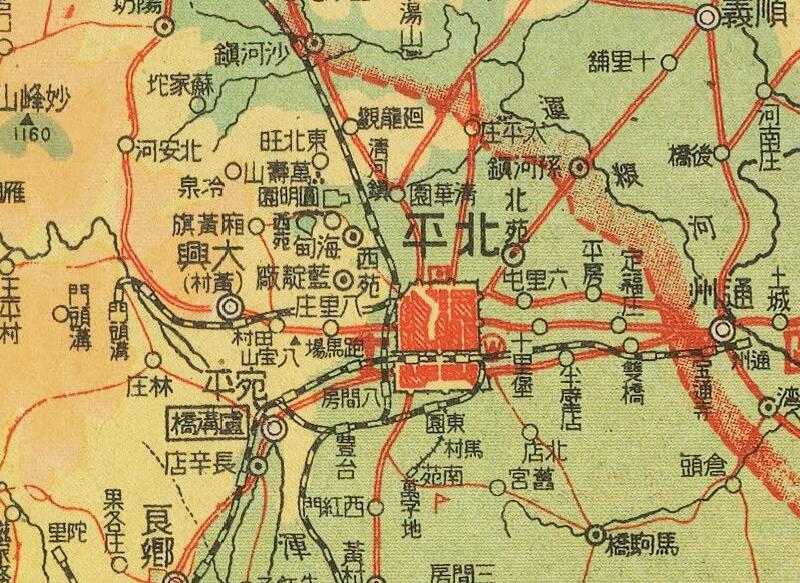 1937年《满洲北支最新大地图》插图3