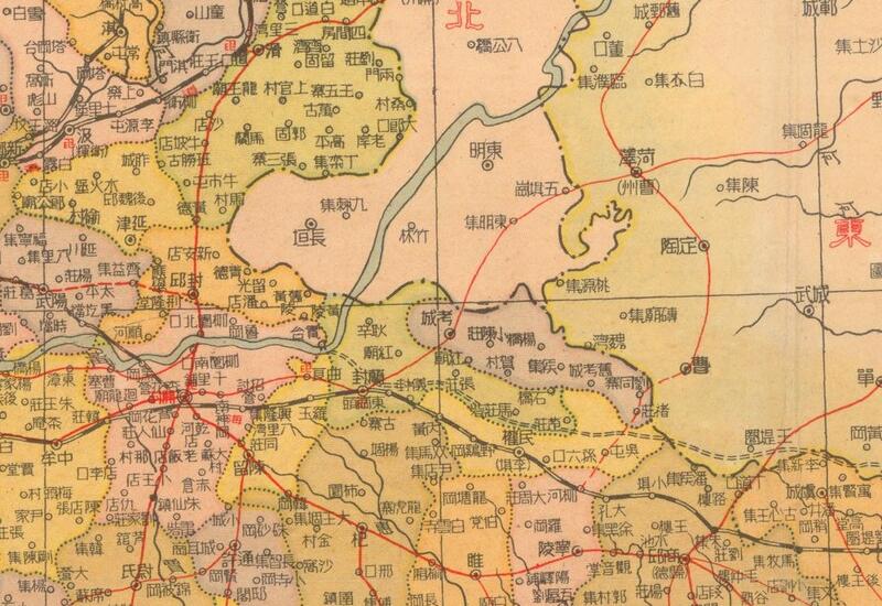 1946年河南分县详图插图1