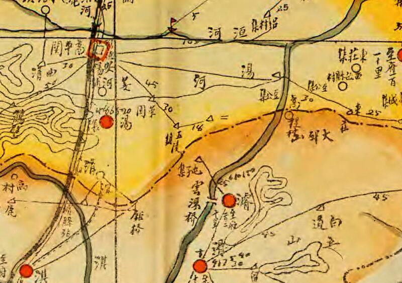 1912年《河南全省一览图》插图1