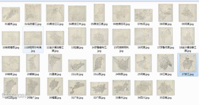 1721年康熙皇舆全览图插图3