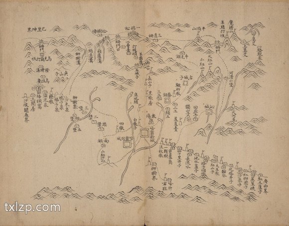 1759年新疆全图插图2