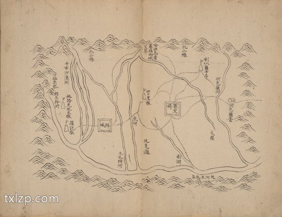 1759年新疆全图插图8