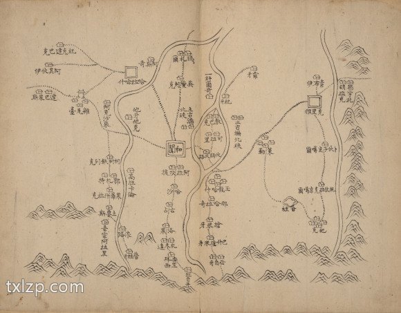 1759年新疆全图插图11