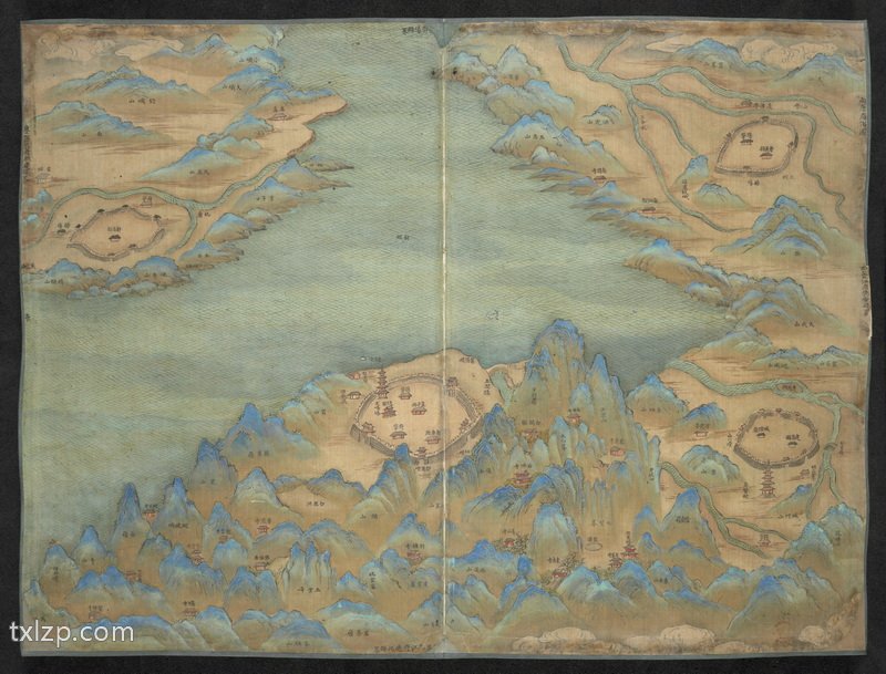 1682年《江西十三府道里图》插图3