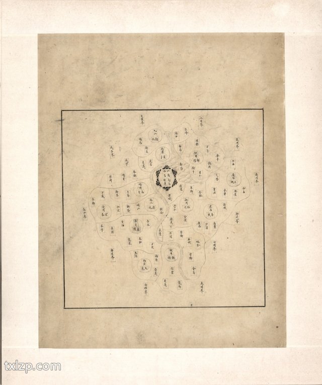 1601年大明《分野舆图》插图13