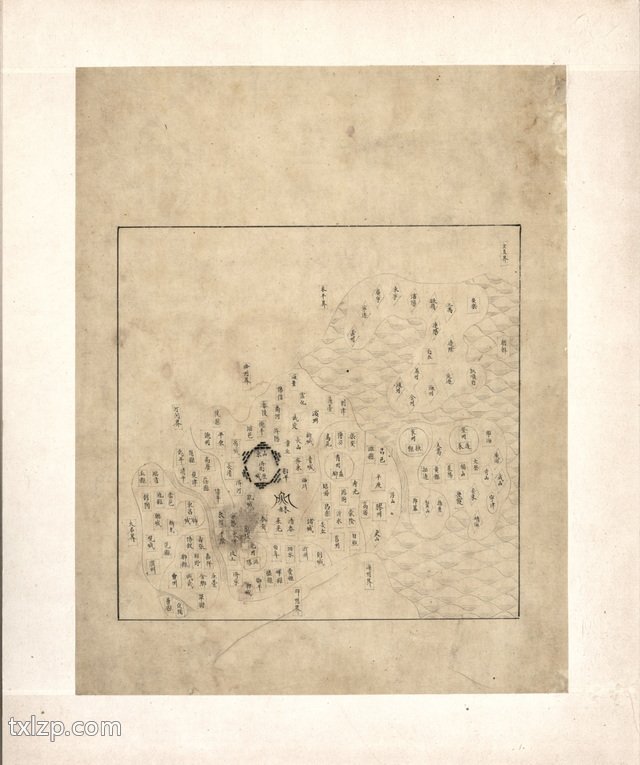 1601年大明《分野舆图》插图8