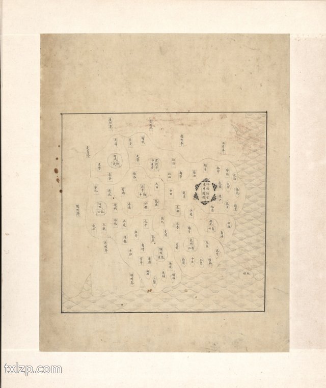 1601年大明《分野舆图》插图14