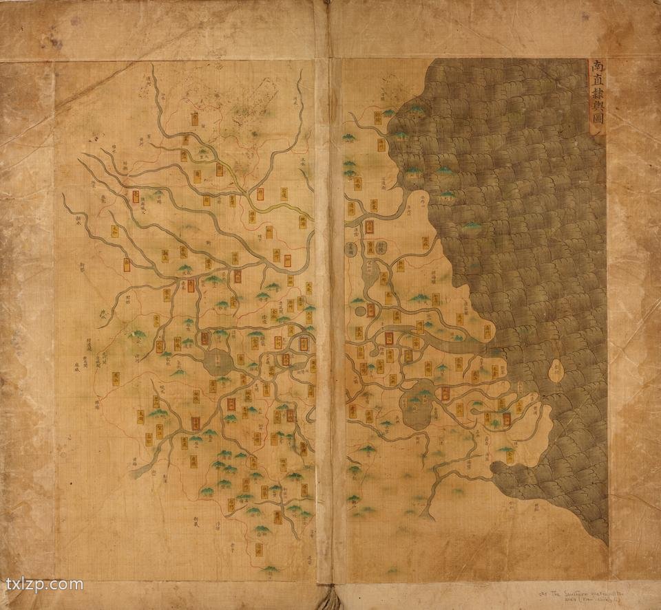 1547年《大明舆地图》插图3