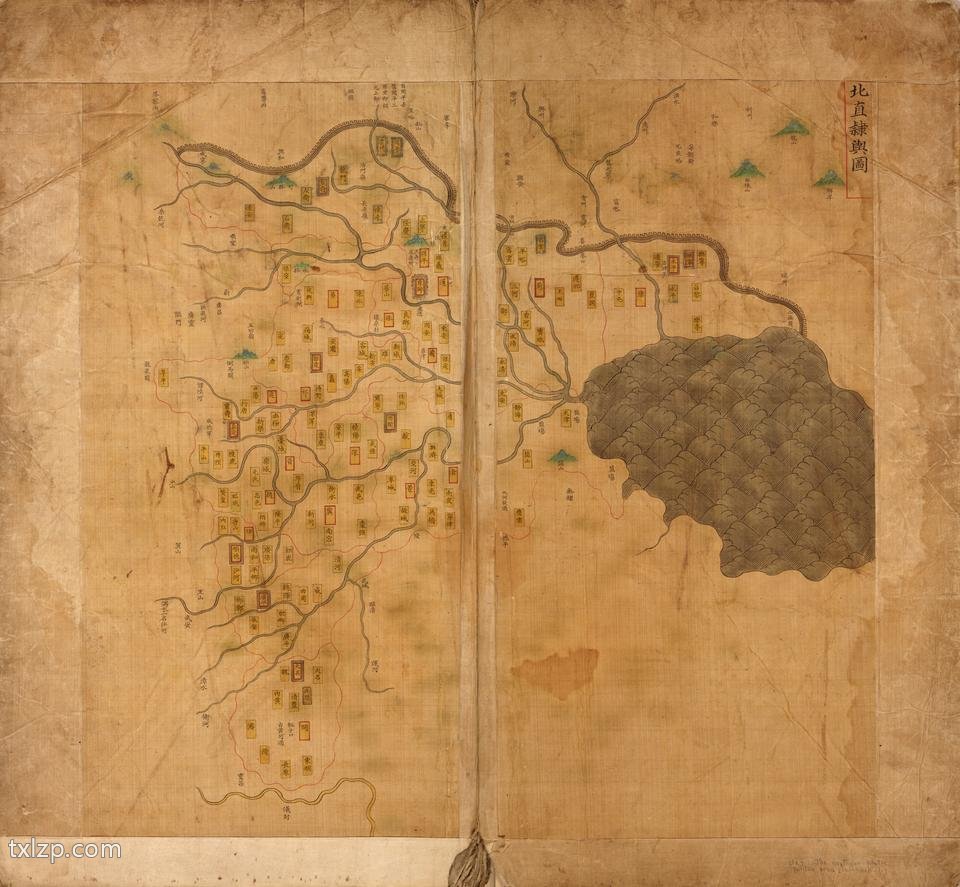 1547年《大明舆地图》插图2