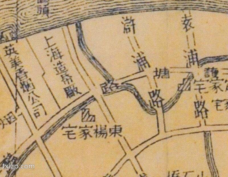 1947年《上海明细地图》插图2