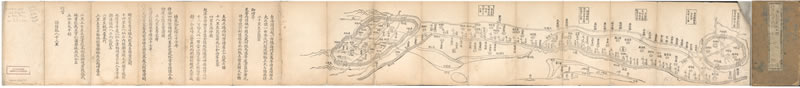 1765年《安澜园至杭州府行宫道里图说》插图