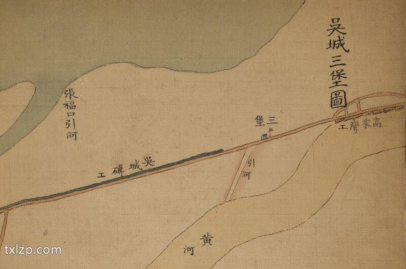 1777年《黄运湖河全图》插图3