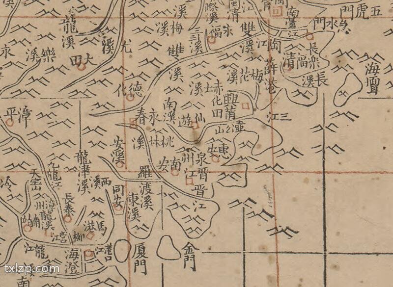 1832年《皇朝一统舆地全图》插图3
