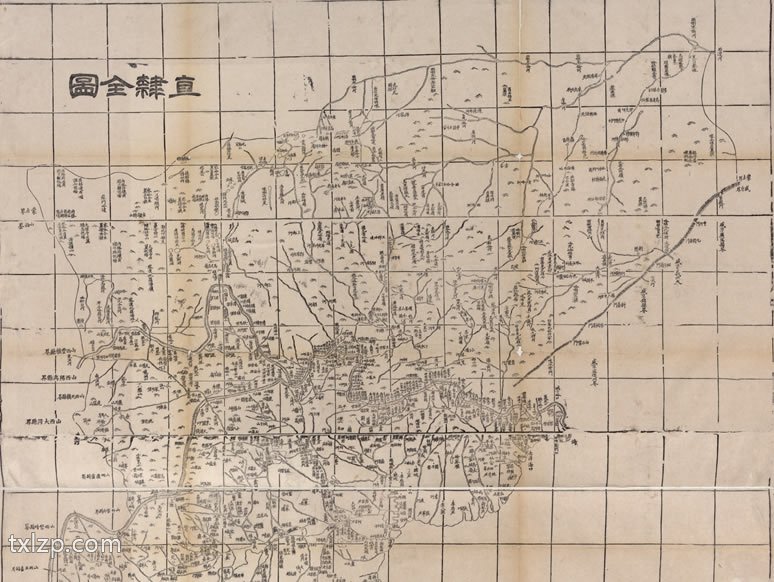 1864年《皇朝直省地舆全图》插图