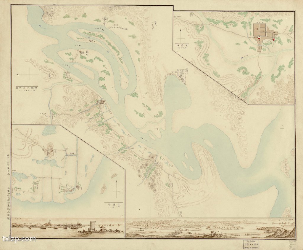 1882年《奉天府盛京城内外图》插图3