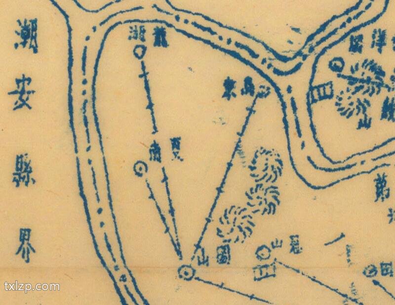 1941年《广东省澄海县图》插图2