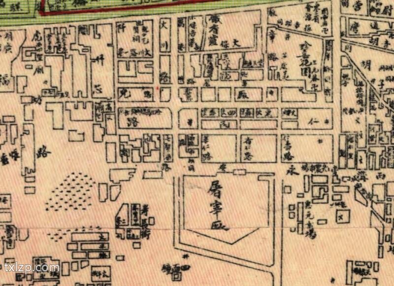 1938年《北京市最新详细全图》插图2