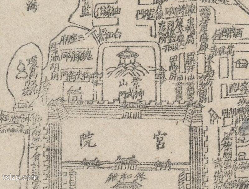 1902年《京城内外首善全图》插图1