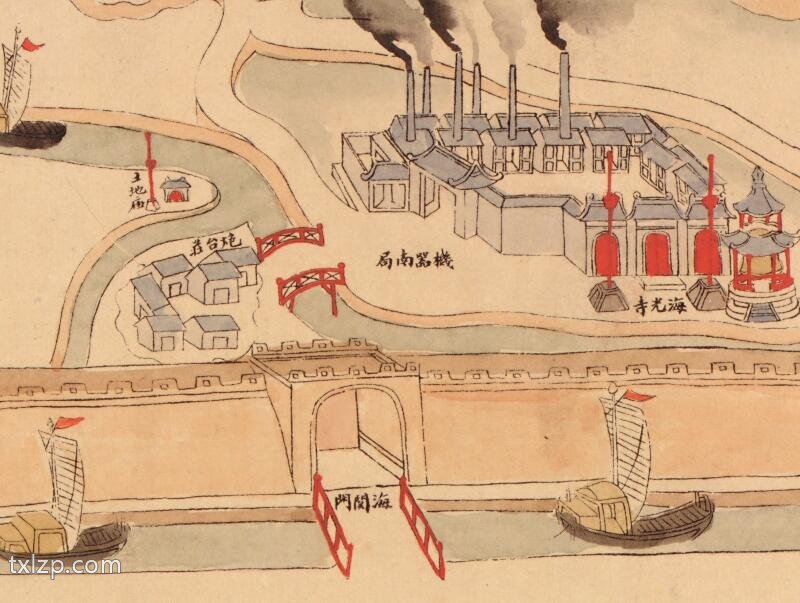 1899年《天津城厢保甲全图》插图3