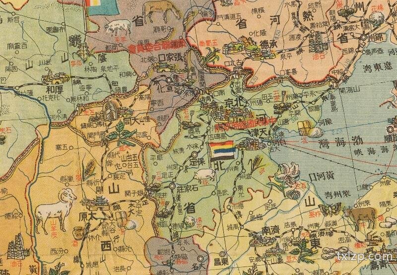 1939年《新东亚资源开发解说地图》插图1
