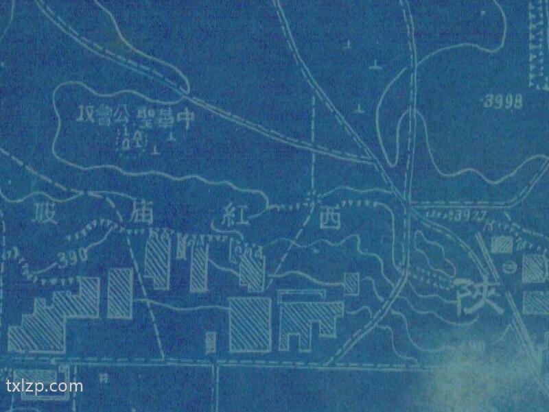 1947年《西安市市郊图》插图4