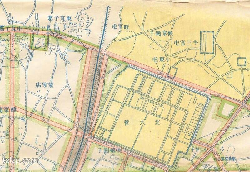 1935年《奉天都市规划概要图》沈阳地图插图3