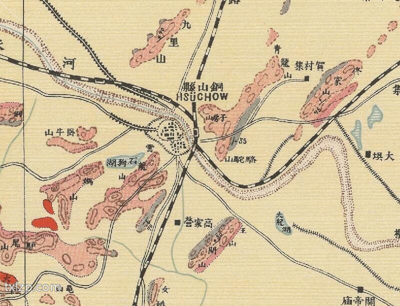 1925《江苏北部地质图》（1）插图1