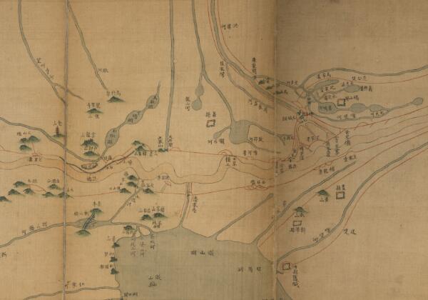 1777年《黄运湖河全图》