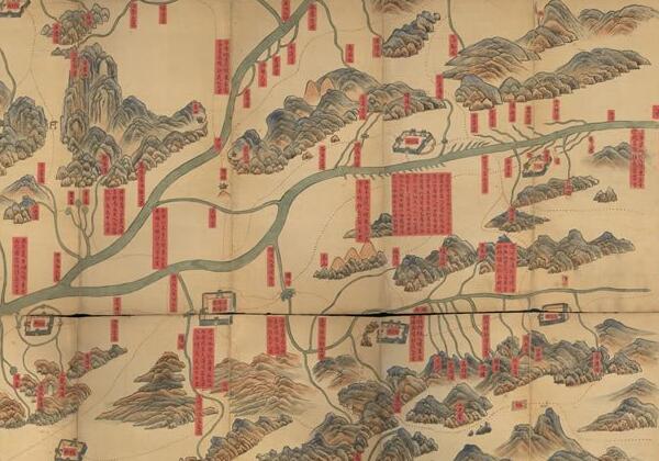 1734年《河南府河图》