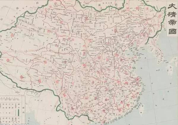 1905年版《大清帝国全图》