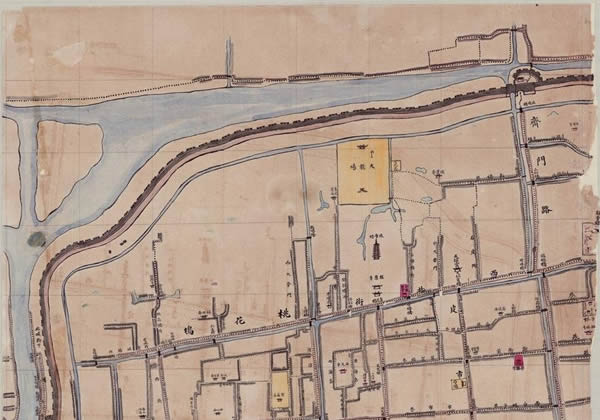 1900年代苏州城地图