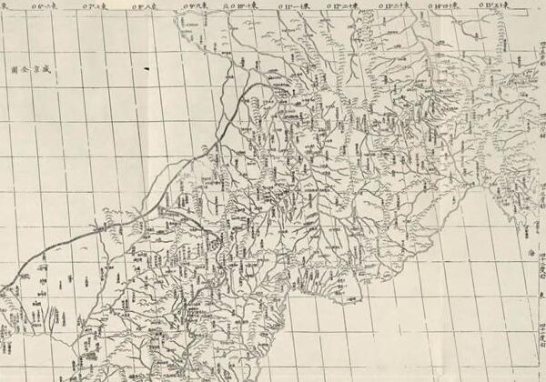 1721年康熙皇舆全览图