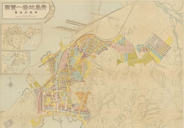 1922年《青岛地番一览图》