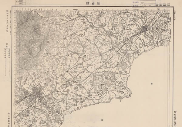 1936年河北临榆县地图（今秦皇岛市海港区）