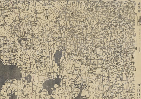 1945年苏州甪直镇地图