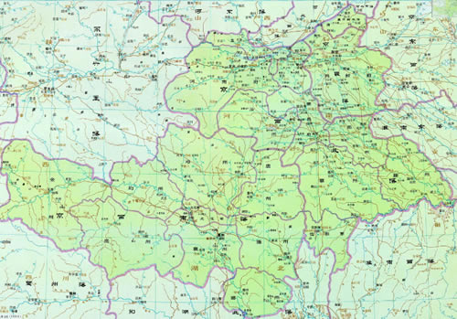 北宋 京畿路、京西南路、京西北路地图