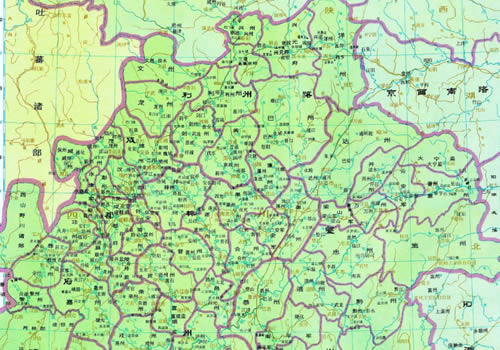 北宋 成都府路 梓州路 利州路 夔州路地图