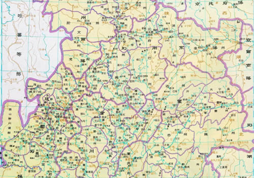 南宋 成都府路 潼川府路 夔州路 利州东路 利州西路地图
