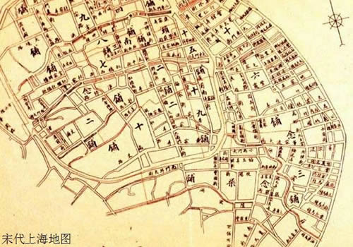 宋代 上海地图