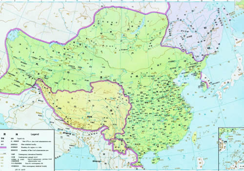 唐朝历史地图全图高清版