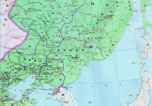 唐朝 河北道北部地图全图