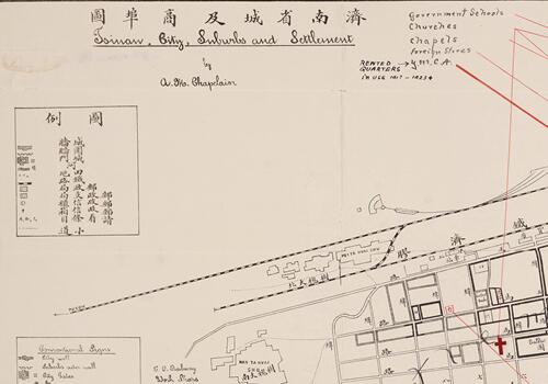 1920年代《济南省城及商埠图》